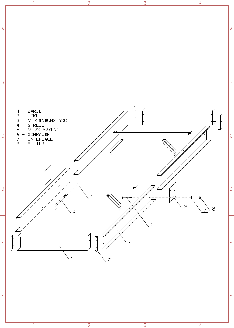 Zarge-Bogenoberlicht
